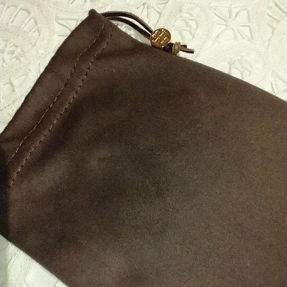 TORY BURCH glass case pouch bag NWOT - Picture 3 of 5